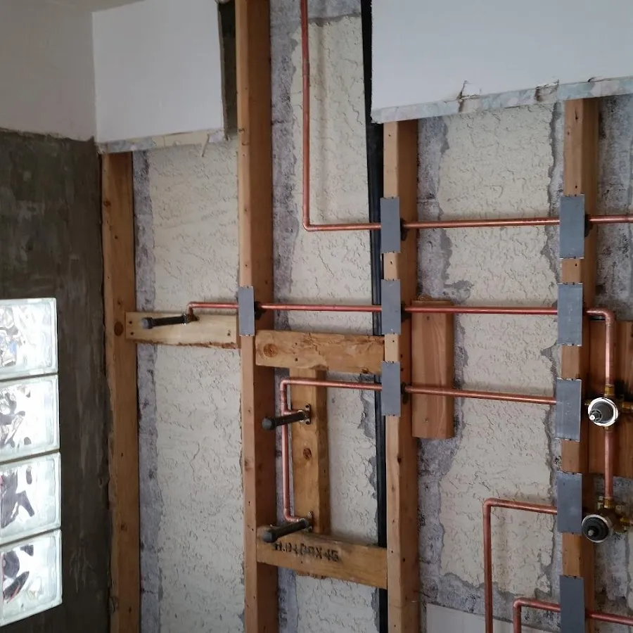 Copper pipe installation for Burst Pipe Repair in Tuttle